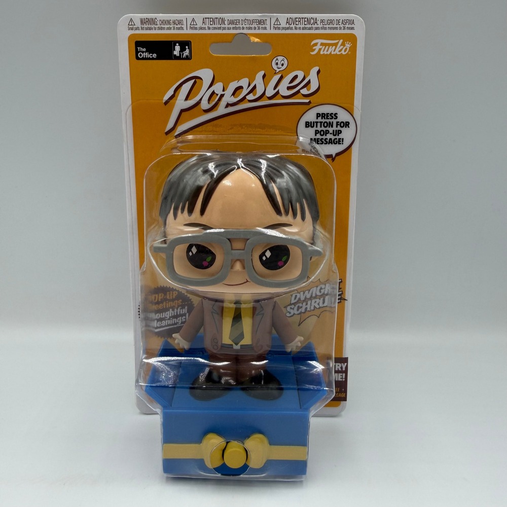 Funko Popsies The Office Dwight Schrute Pop-Up Greeting Vinyl Figure DRM210916